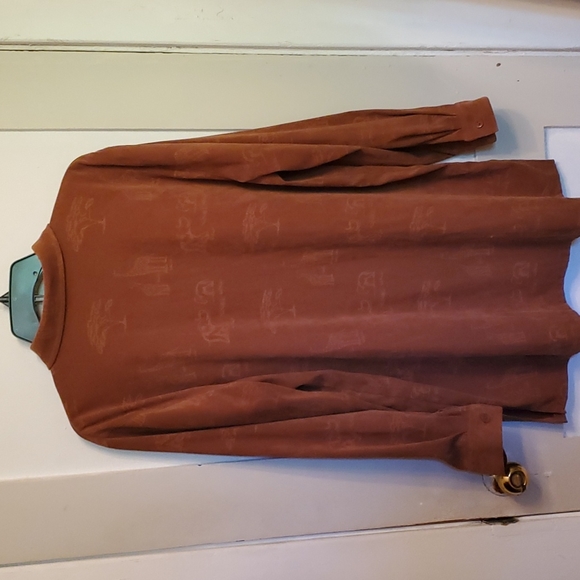 Penningtons Long Sleeve Button Down Top - Picture 2 of 6